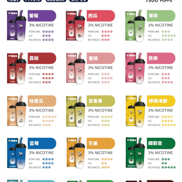 VAKA奶茶杯7500口 / 新上市可充電 / 超級便宜